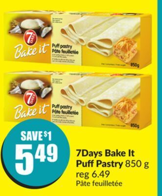 FreshCo 7days bake it puff pastry 850 g offer