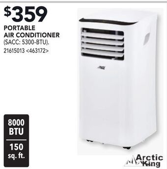 RONA Arctic king portable air conditioner offer