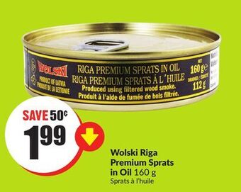 FreshCo Wolski riga premium sprats 160 g offer