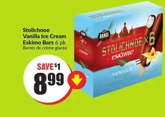 FreshCo Stolichnoe vanilla ice cream 6 pk offer