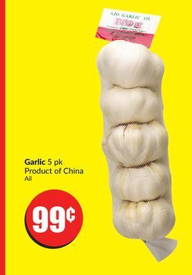 FreshCo Garlic 5 pk product of china offer