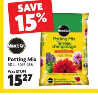 Home Hardware Potting mix offer