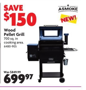 Home Hardware Wood pellet grill offer