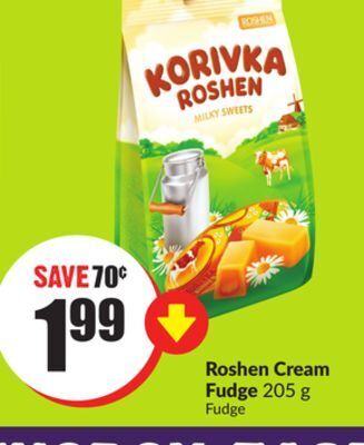 Chalo FreshCo Roshen cream fudge 205 g offer