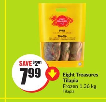 Chalo FreshCo Eight treasures tilapia frozen 1.36 kg offer