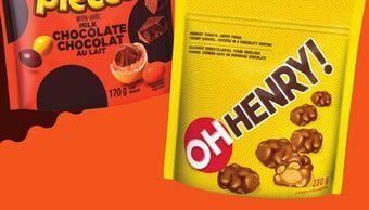 Chalo FreshCo Hershey's stand up pouches (165-290 g) offer