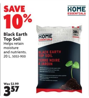 Home Hardware Black earth top soil offer