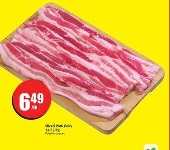 Chalo FreshCo Sliced pork belly offer
