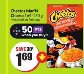 Chalo FreshCo Cheetos mac'n cheese 164-170 g offer