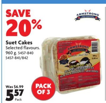 Home Hardware Suet cakes offer