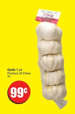 Chalo FreshCo Garlic 5 pk product of china offer