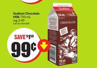 Chalo FreshCo Sealtest chocolate milk 750 ml offer