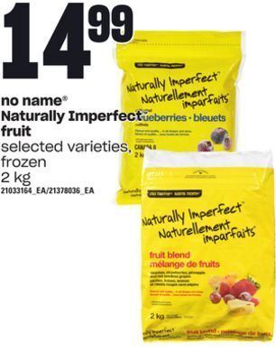 Zehrs Markets No name® naturally imperfect™ fruit, 2 kg offer