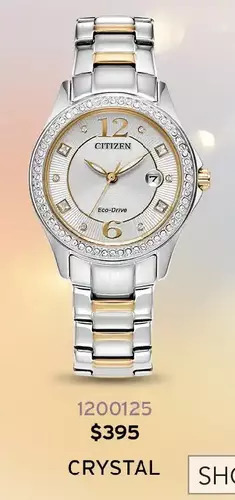 Charm Diamond Crystal watch offer