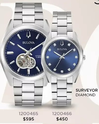 Charm Diamond Surveyor diamond watch offer