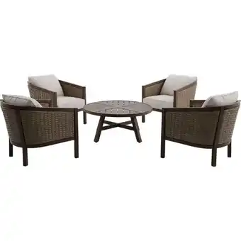 Home Depot 5-piece hampton bay pacific deep seating set offer
