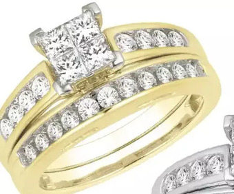 Charm Diamond 1.00 ctw 14k yg ring offer