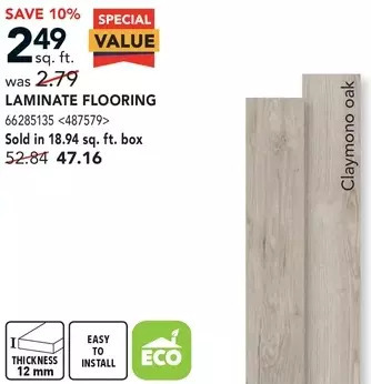 Lowe's Laminate flooring offer