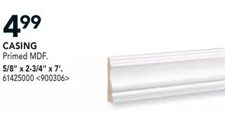 RONA Casing 5/8 x 2-3/4 x 7' offer