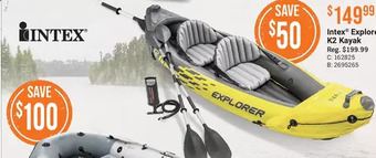 Cabela's Intex explorer k2 kayak offer