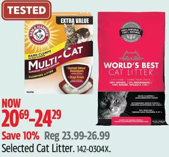 Canadian Tire Cat litter offer