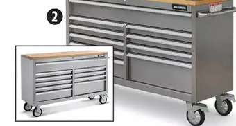 Canadian Tire 56 10-drawer cabinet with butcher-block top offer