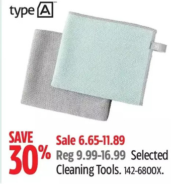 Canadian Tire Type a cleaning tools offer