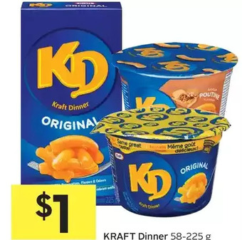 Foodland Kraft dinner offer