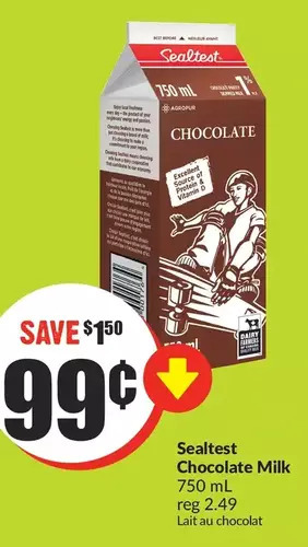 FreshCo Sealtest chocolate milk offer