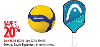 Canadian Tire Sports equipment offer