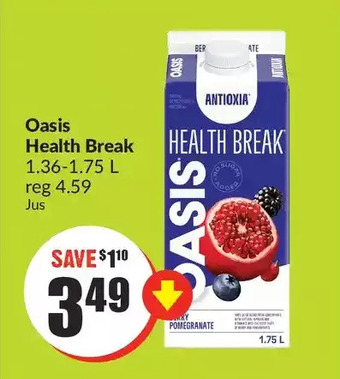 FreshCo Oasis health break offer