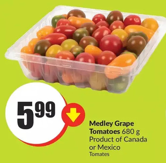 FreshCo Medley grape tomatoes offer