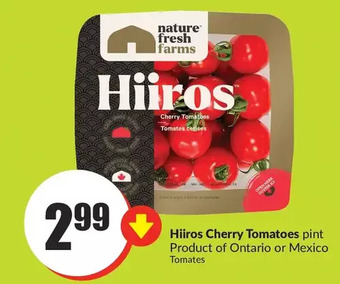 FreshCo Hiiros cherry tomatoes offer