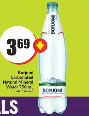 FreshCo Borjomi carbonated natural mineral water offer