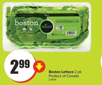 FreshCo Boston lettuce offer