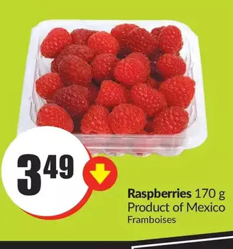 FreshCo Raspberries offer
