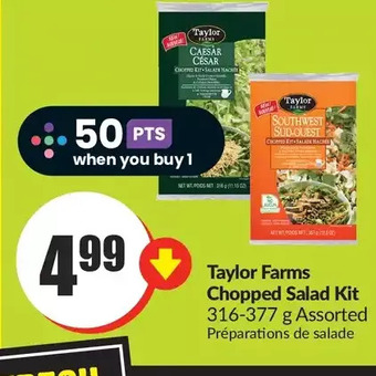 FreshCo Taylor farms chopped salad kit offer