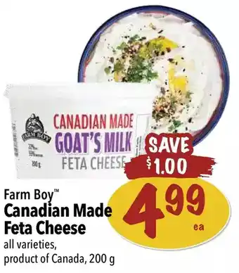Farm Boy Farm boy canadian made feta cheese offer
