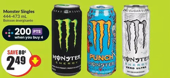FreshCo Monster singles offer