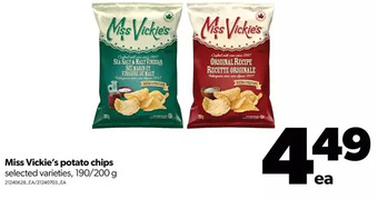Real Canadian Superstore Miss vickie's potato chips offer