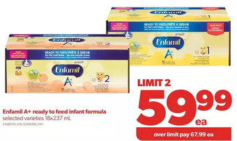 Real Canadian Superstore Enfamil a+ ready to feed infant formula offer