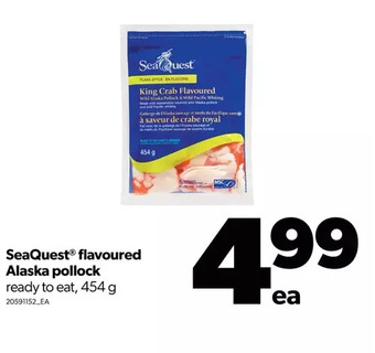 Real Canadian Superstore Seaquest flavoured alaska pollock offer