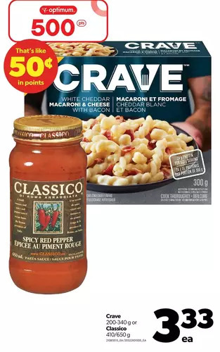 Real Canadian Superstore Crave or classico offer