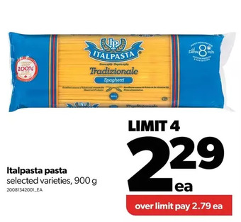 Real Canadian Superstore Italpasta pasta offer