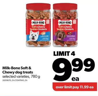Real Canadian Superstore Milk-bone soft & chewy dog treats offer