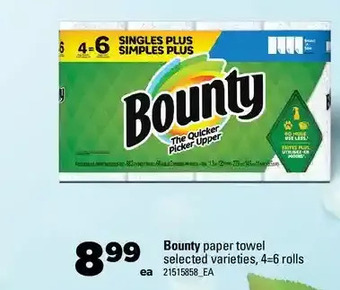 Real Canadian Superstore Bounty paper towel offer