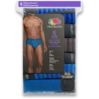 Giant Tiger Men's 6 pack briefs offer