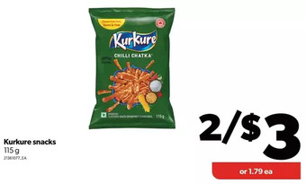 Real Canadian Superstore Kurkure snacks offer