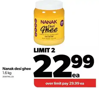 Real Canadian Superstore Nanak desi ghee offer