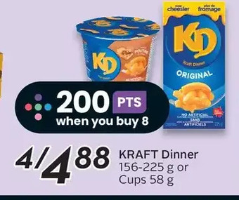Sobeys Urban Fresh Kraft dinner or cups offer